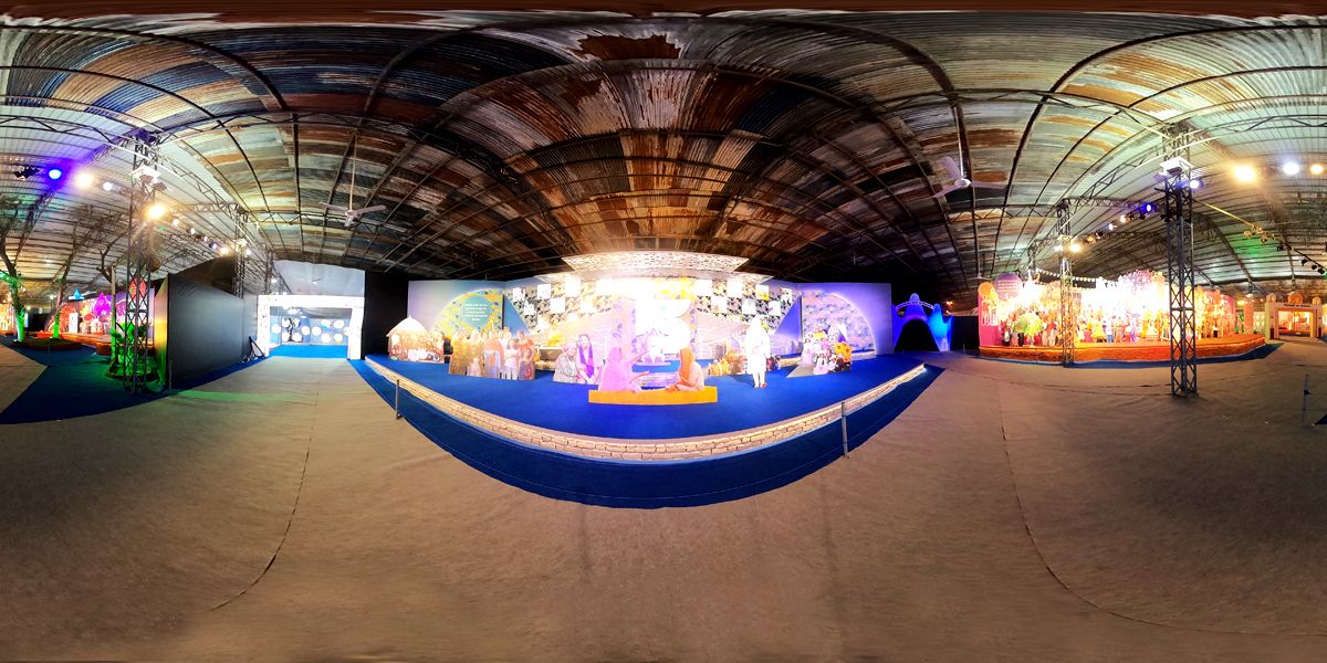 360° Virtual Tour of Nirankari Exhibition - 75th Annual Samagam (Sant Nirankari Adhyatmik Sthal, Samalkha)