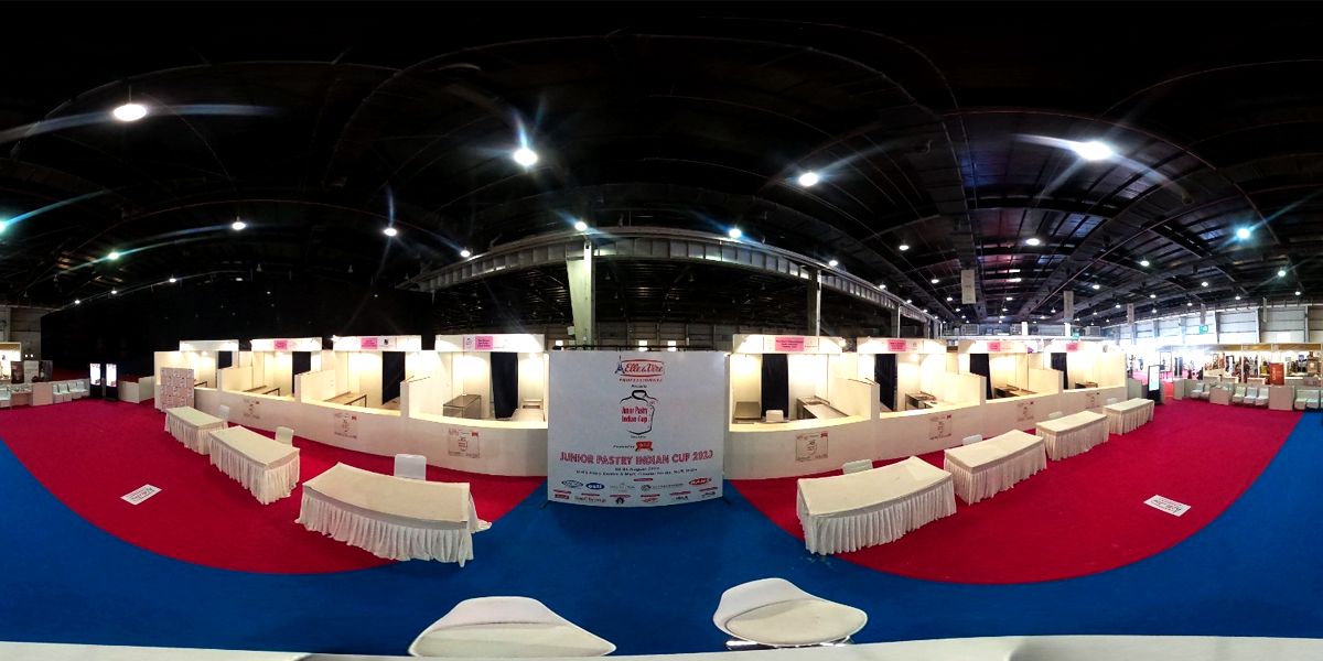 360 Virtual Tour of JUNIOR PASTRY INDIAN CUP 2023 - 02-03 August 2023, Indian Expo Centre & Mart, Greater Noida, NCR, India