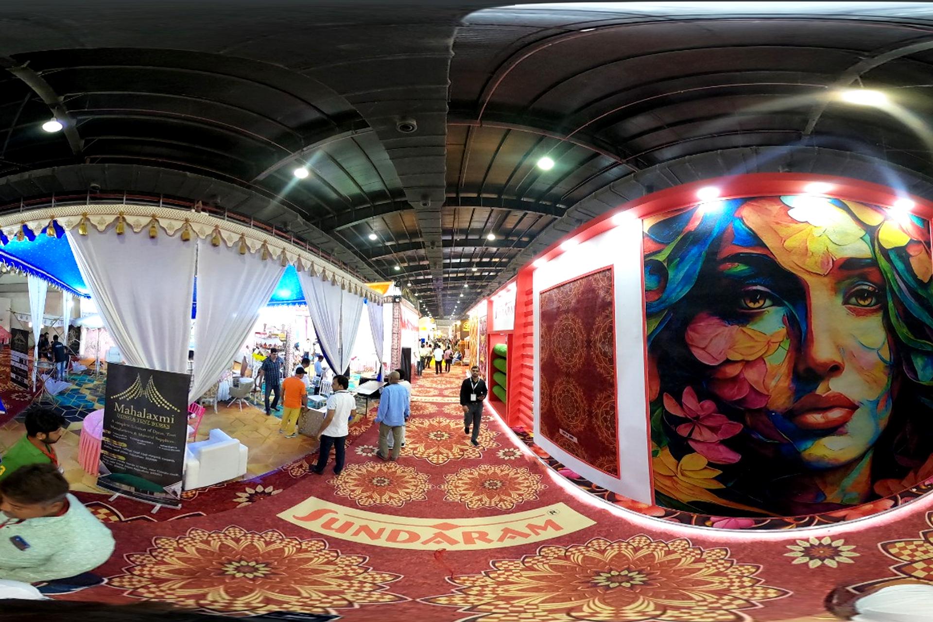 360° Virtual Tour of AAKAR Expo 2023, Tent Decor Asia at IEML, Greater Noida1