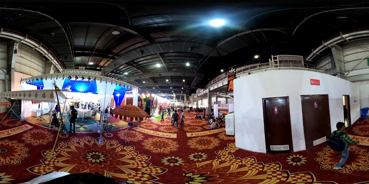 360° Virtual Tour of AAKAR Expo 2023, Tent Decor Asia at IEML, Greater Noida