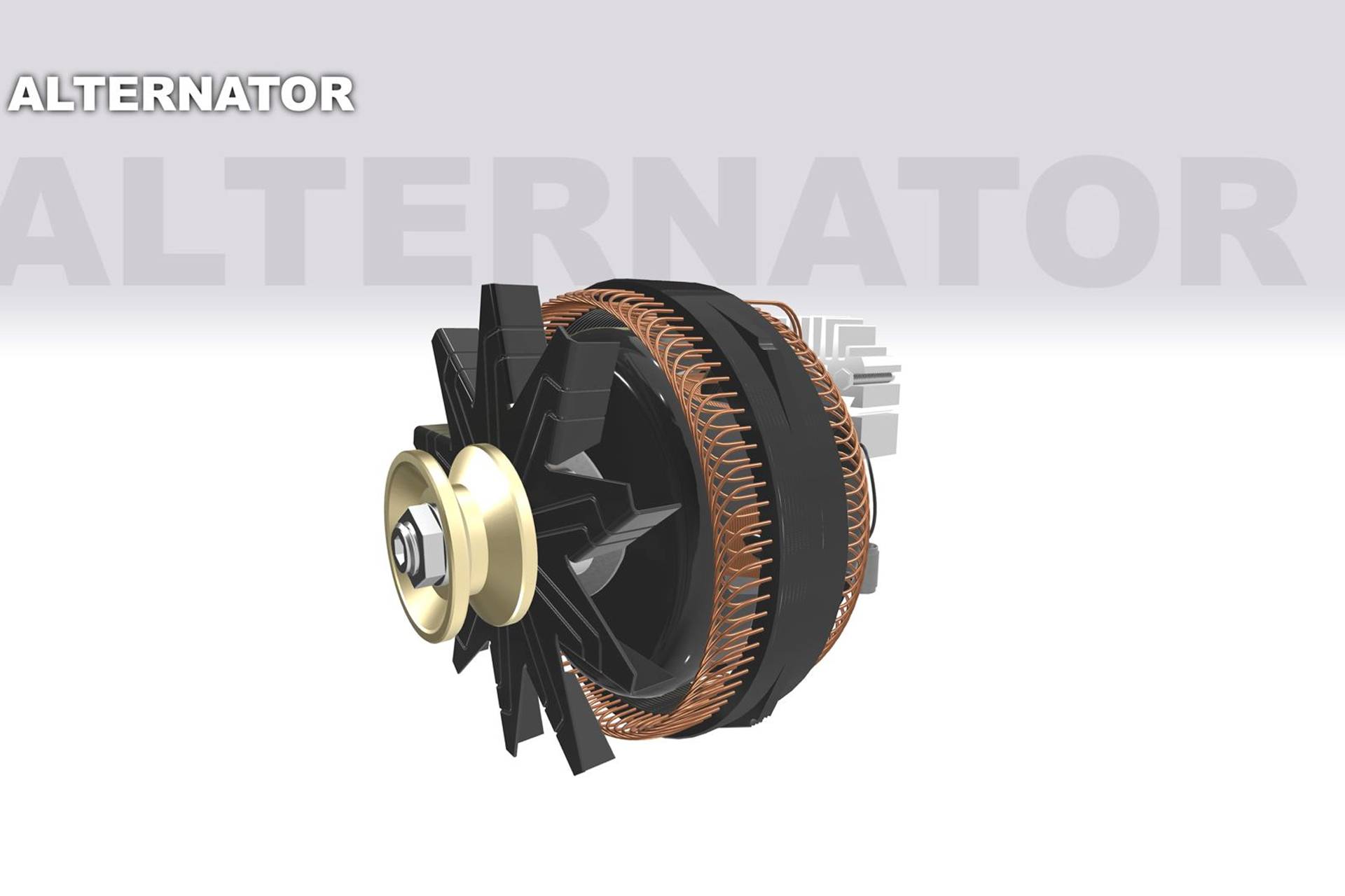 Alternator – 3D Product Display Online