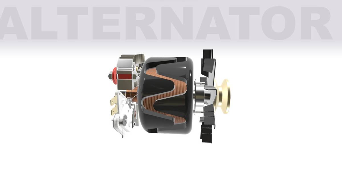Alternator 3d Product Display Online