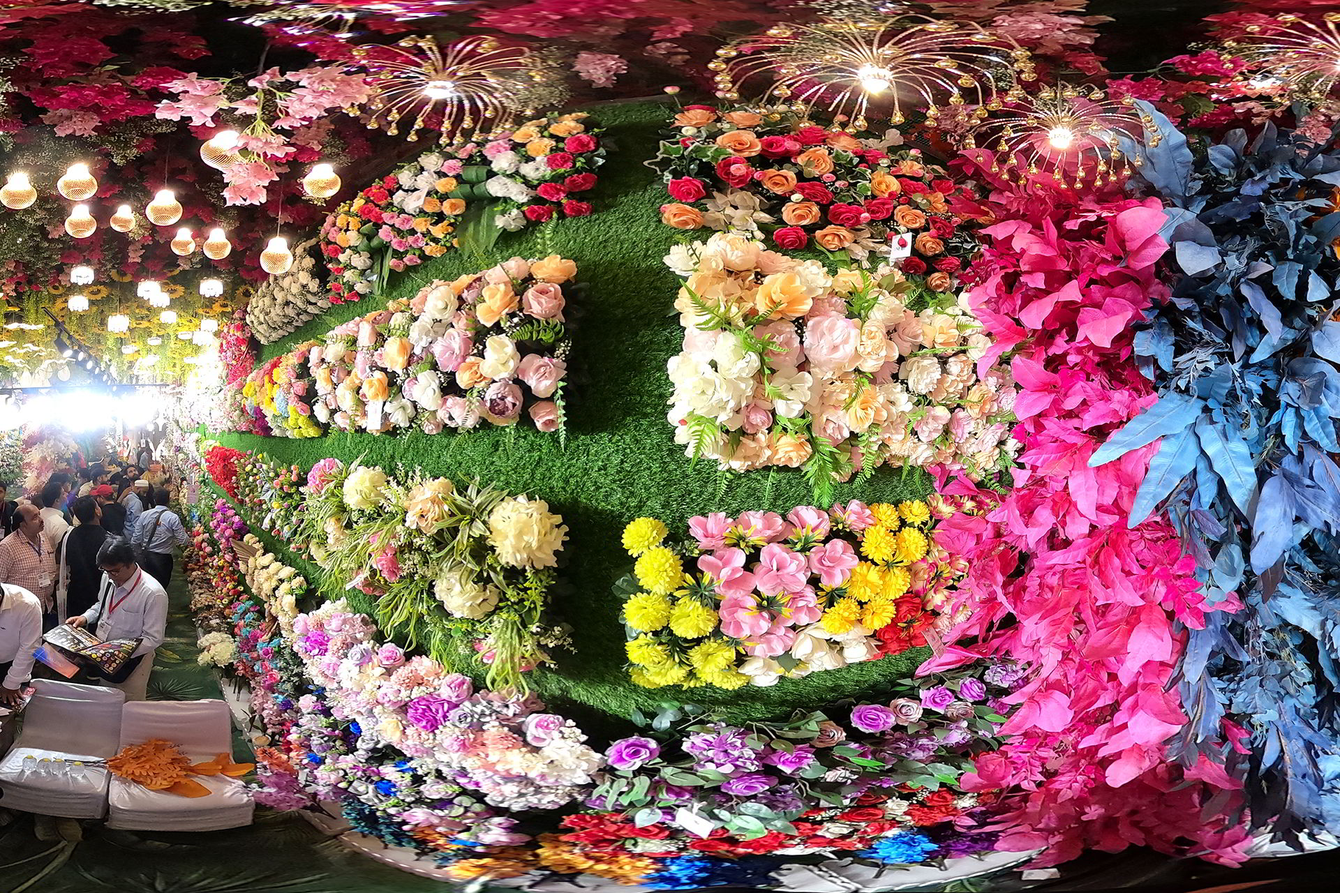 360° Virtual Tour of MD Flowers Importer & Manufacture in Artificial Flowers