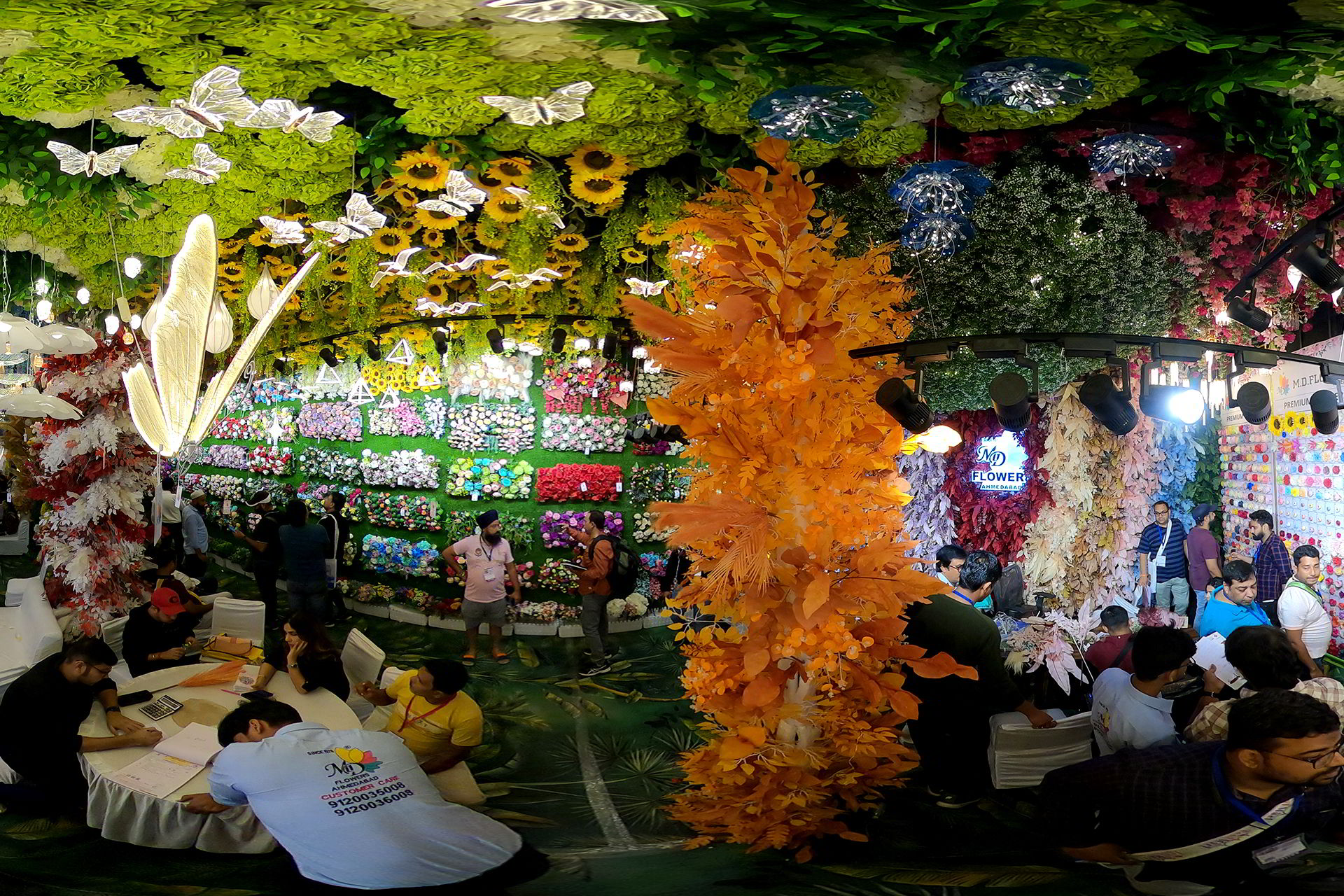 360° Virtual Tour of MD Flowers Importer & Manufacture in Artificial Flowers