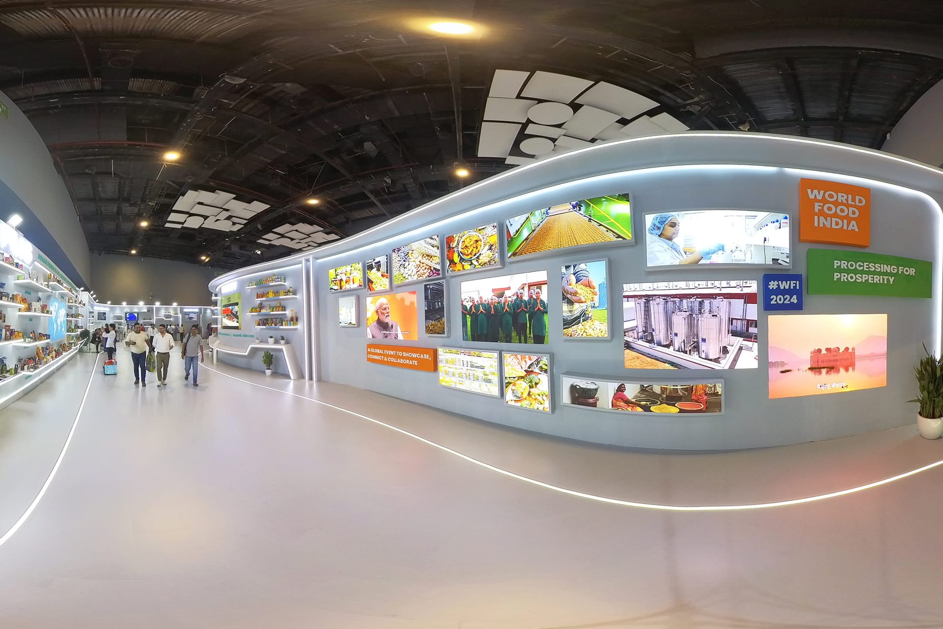 360° Virtual Tour of World Food India 2024