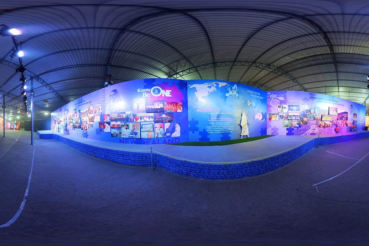 360° Virtual Tour of Nirankari Exhibition - 77th Annual Samagam (Sant Nirankari Adhyatmik Sthal, Samalkha)