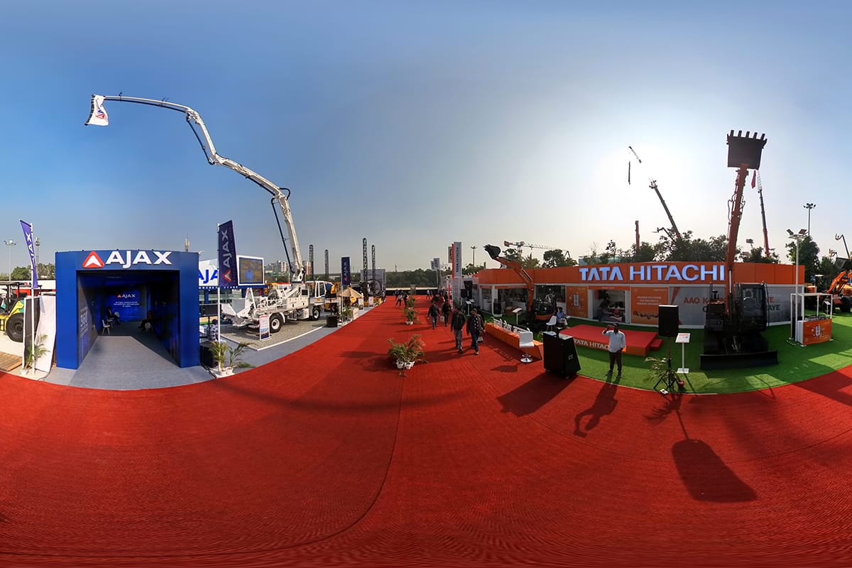 360° Virtual Tour of Bharat Construction Equipment Expo (Bharat CE Expo) 2025 (19-22 January 2025)