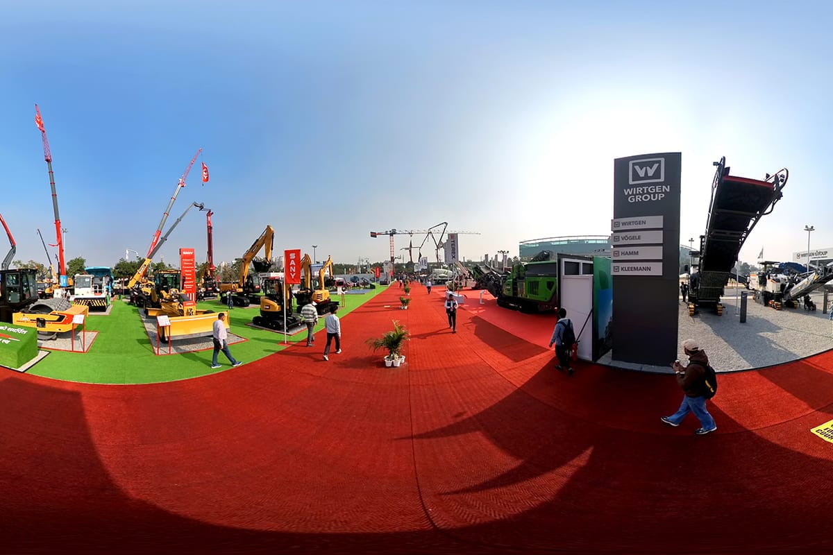 360° Virtual Tour of Bharat Construction Equipment Expo (Bharat CE Expo) 2025 (19-22 January 2025)