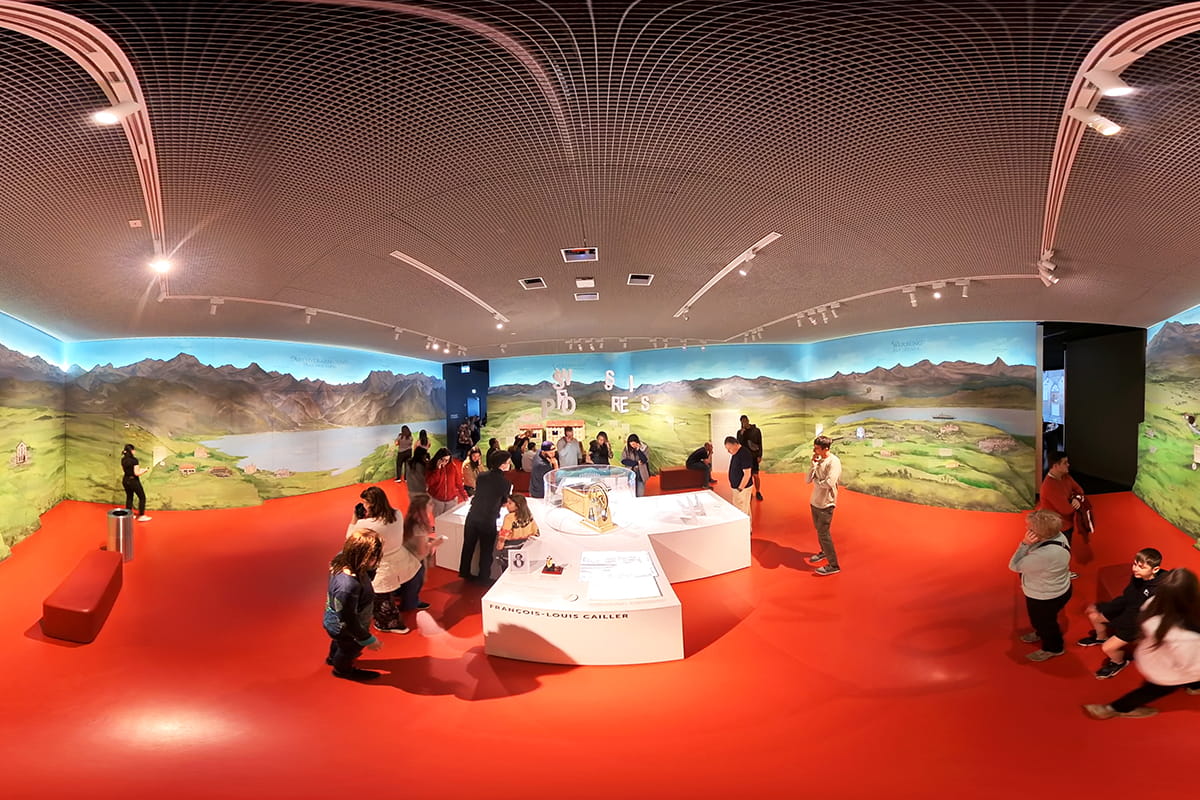 360 Virtual Tour of Lindt Chocolate Factory, Zurich