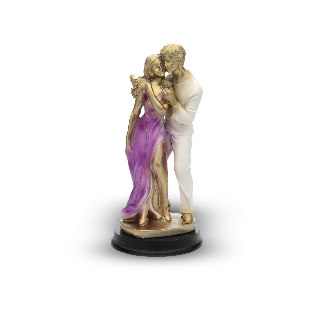 360° Product Spin Photography – Romantic Love Couple Showpiece (72 Shots)