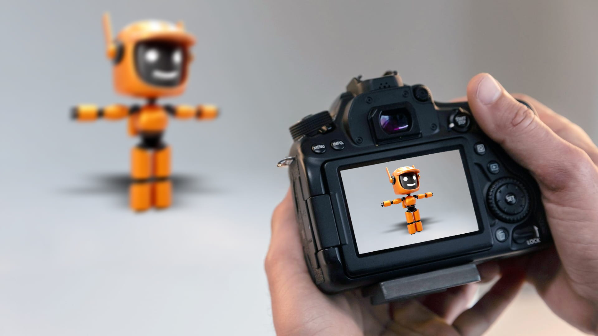360° Product Spin Photography – Toy Robot Version 1.0 (41 Shots)
