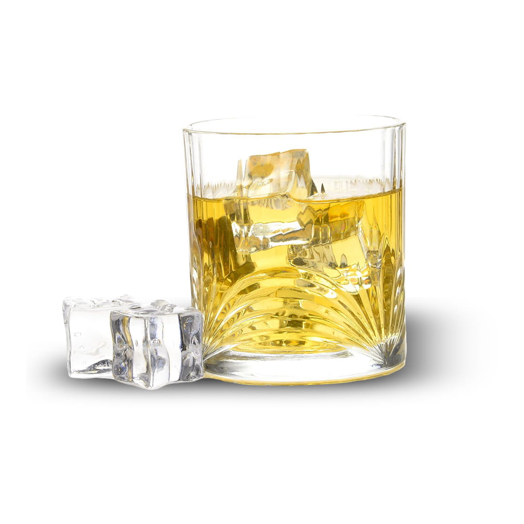 360° Product Spin Photography – Glass with Whiskey & Ice (18, 36, 62 & 186 Shots)